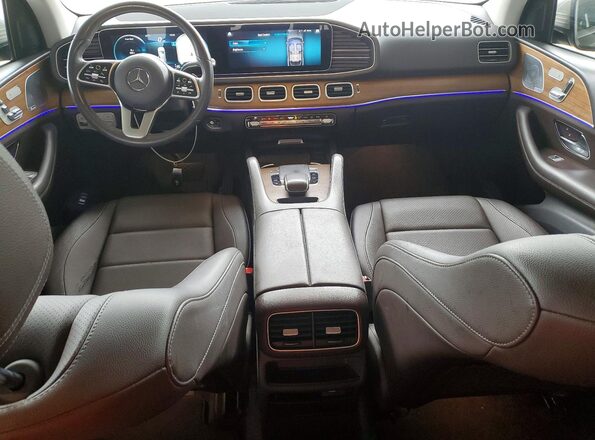 4JGFB4KB5LA010365 2020 MERCEDES-BENZ GLE Желто-коричневый Вид панели приборов