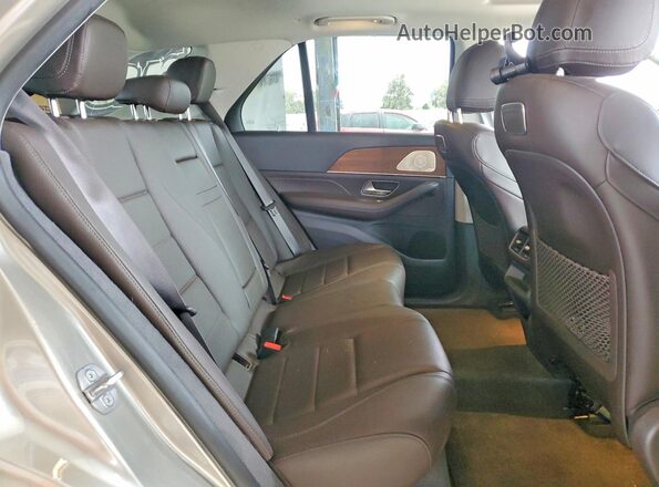 4JGFB4KB5LA010365 2020 MERCEDES-BENZ GLE Желто-коричневый Вид задних сидений