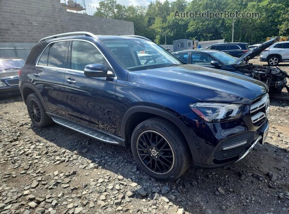 4JGFB4KB5LA010415 2020 MERCEDES-BENZ GLE Синий Передняя правая четверть