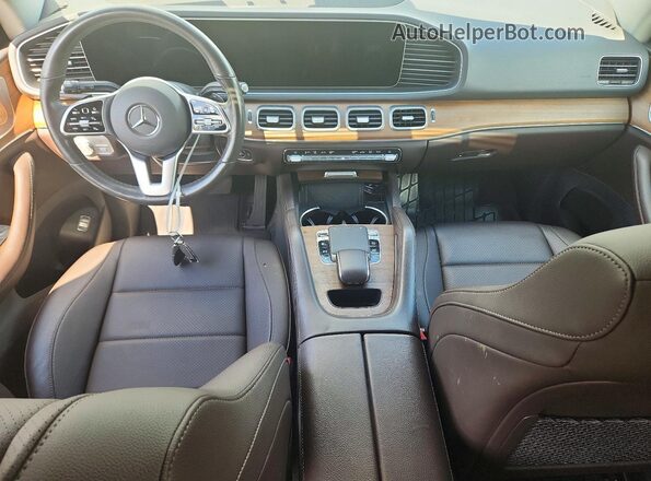 4JGFB4KB5LA010415 2020 MERCEDES-BENZ GLE Синий Вид панели приборов