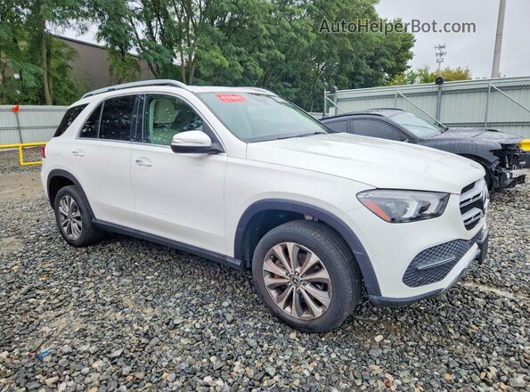 4JGFB4KB5LA012813 2020 MERCEDES-BENZ GLE Белый Передняя правая четверть