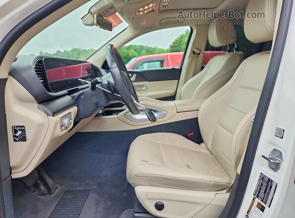 4JGFB4KB5LA012813 2020 MERCEDES-BENZ GLE Белый Вид салона спереди