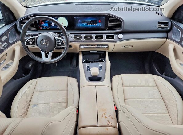 4JGFB4KB5LA012813 2020 MERCEDES-BENZ GLE Белый Вид панели приборов