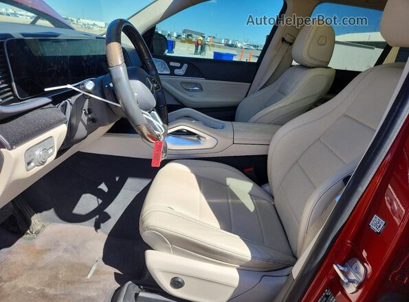 4JGFB4KB5LA048288 2020 MERCEDES-BENZ GLE Red Front interior view