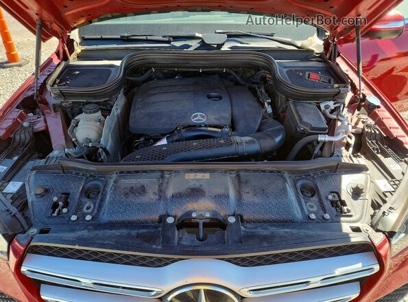 4JGFB4KB5LA048288 2020 MERCEDES-BENZ GLE Red Engine compartment view