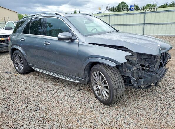 4JGFB4KB5MA524735 2021 MERCEDES-BENZ GLE Серый Передняя правая четверть
