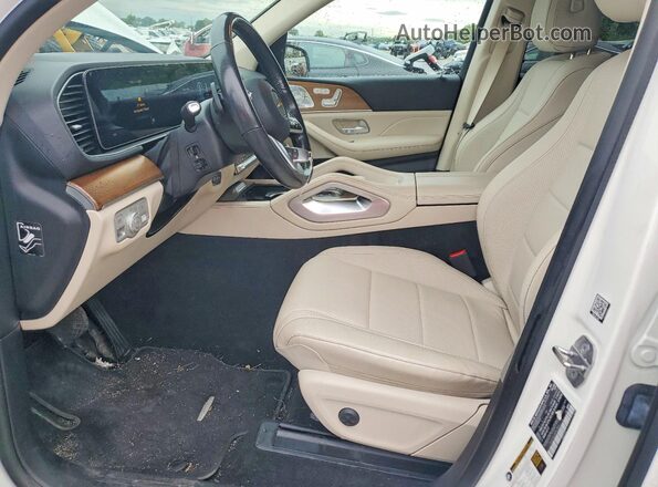 4JGFB4KB6MA384713 2021 MERCEDES-BENZ GLE White Vista interior delantera