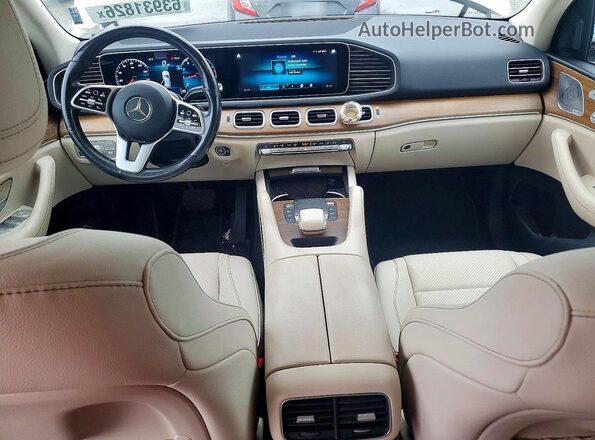4JGFB4KB6MA384713 2021 MERCEDES-BENZ GLE White Vista del salpicadero