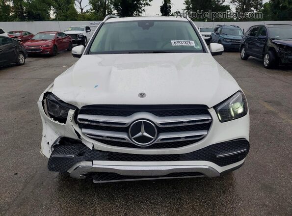 4JGFB4KB6MA384713 2021 MERCEDES-BENZ GLE White Vista frontal