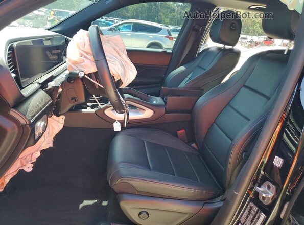 4JGFB4KB6NA693907 2022 MERCEDES-BENZ GLE Black Widok wnętrza z przodu