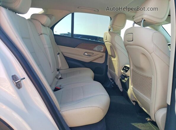 4JGFB4KB8LA033266 2020 MERCEDES-BENZ GLE White Вид задніх сидінь