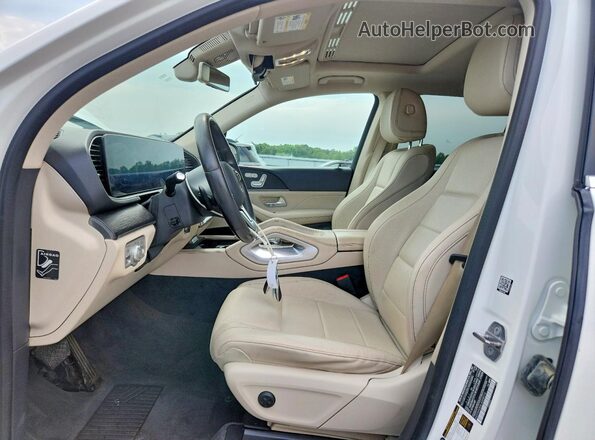 4JGFB4KBXLA008014 2020 MERCEDES-BENZ GLE White Front interior view