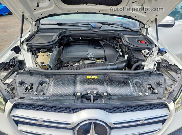 4JGFB4KBXLA008014 2020 MERCEDES-BENZ GLE White Engine compartment view