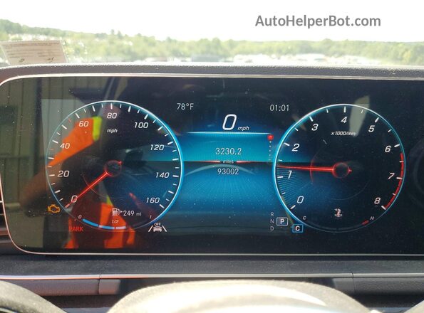 4JGFB4KBXLA081092 2020 MERCEDES-BENZ GLE Silver Vista del cuadro de instrumentos