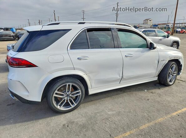 4JGFB4KE1LA054759 2020 MERCEDES-BENZ GLE-CLASS White Przód prawy