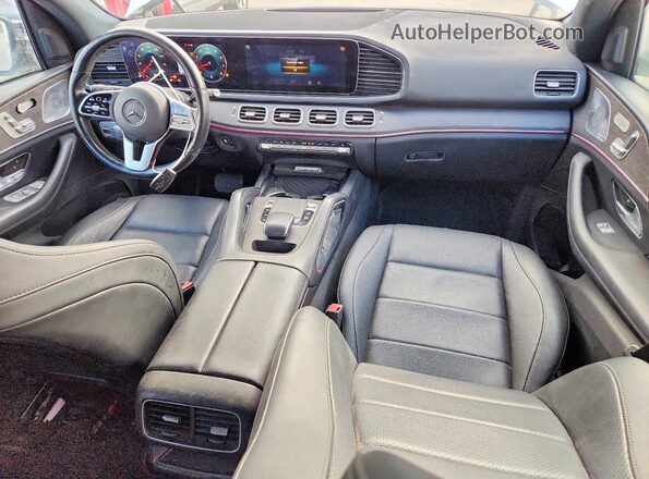 4JGFB4KE1LA054759 2020 MERCEDES-BENZ GLE-CLASS White Widok zestawu wskaźników
