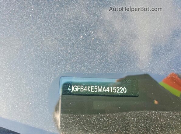 4JGFB4KE5MA415220 2021 MERCEDES-BENZ GLE White VIN sticker view
