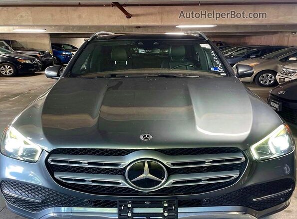 4JGFB5KB2MA523287 2021 MERCEDES-BENZ GLE Gray Սալոնի հետևի տեսք