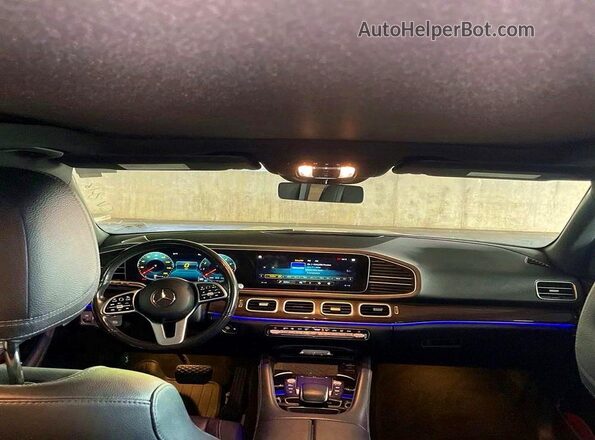4JGFB5KB2MA523287 2021 MERCEDES-BENZ GLE Gray Սարքավորումների վահանակի տեսք