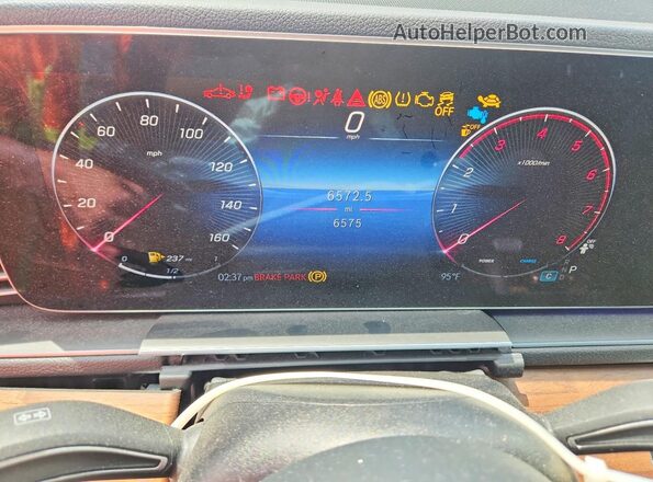4JGFB5KB2SB329530 2025 MERCEDES-BENZ GLE Silver Vista del cuadro de instrumentos