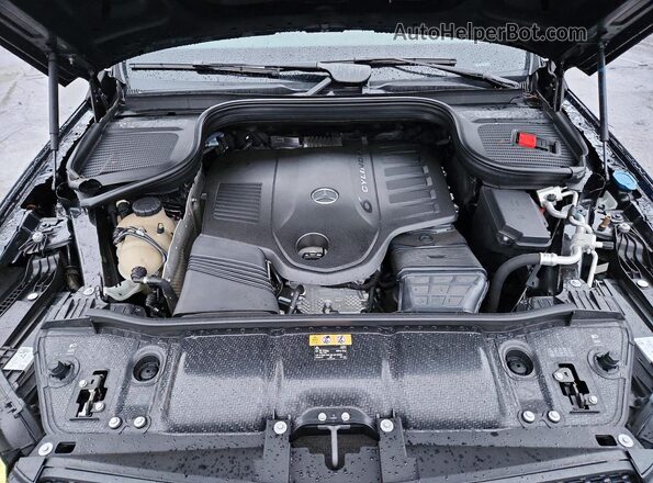 4JGFB5KB7LA073117 2020 MERCEDES-BENZ GLE Black Widok komory silnika
