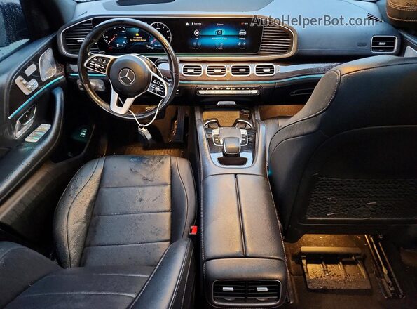 4JGFB5KB7LA073117 2020 MERCEDES-BENZ GLE Black Widok deski rozdzielczej