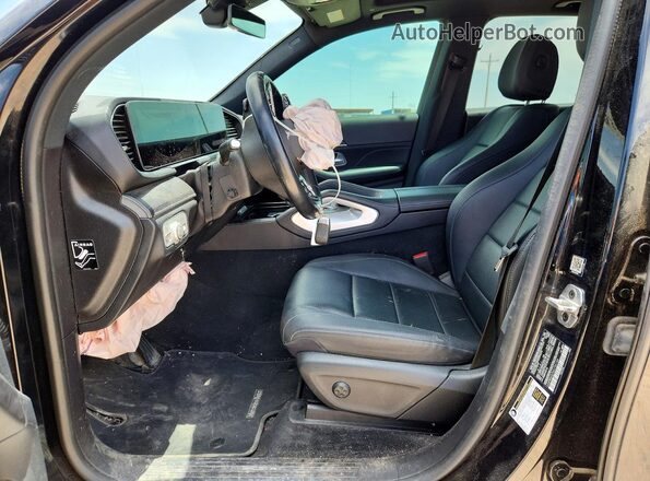 4JGFB5KB7NA706184 2022 MERCEDES-BENZ GLE Black წინა სალონის ხედი