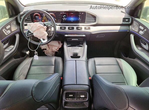 4JGFB5KB7NA706184 2022 MERCEDES-BENZ GLE Black წინა პანელის ხედი