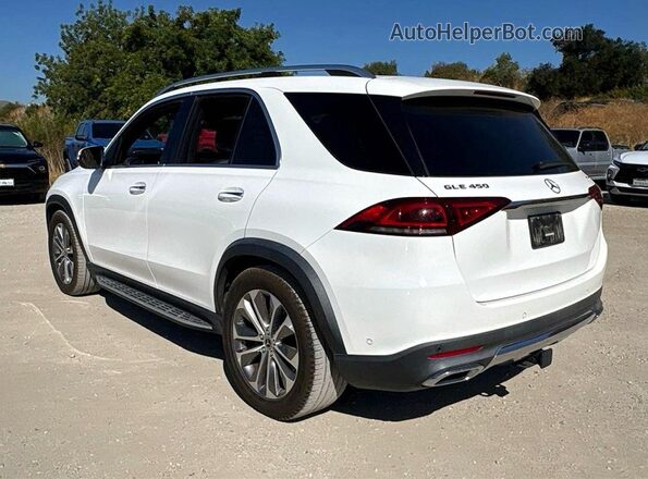 4JGFB5KB8LA030034 2020 MERCEDES-BENZ GLE White Tył prawy