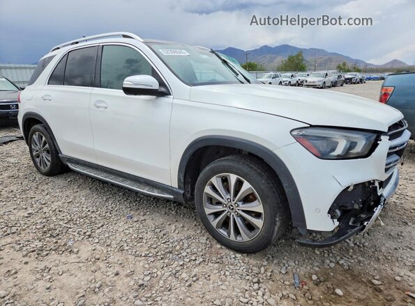 4JGFB5KB8LA126729 2020 MERCEDES-BENZ GLE Белый Передняя правая четверть