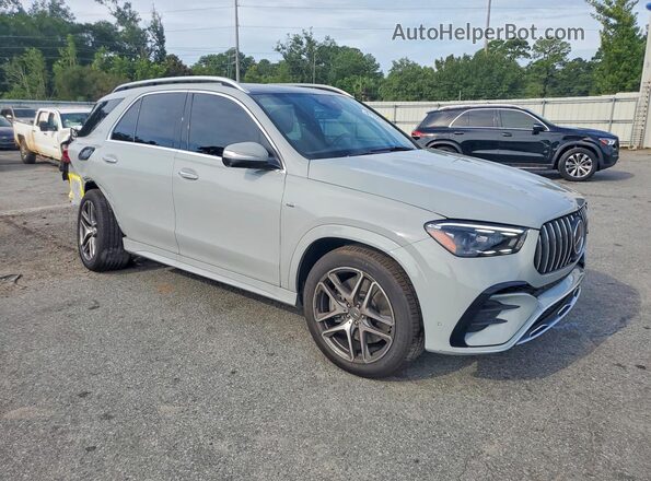 4JGFB6BB8RB129879 2024 MERCEDES-BENZ GLE Серый Передняя правая четверть