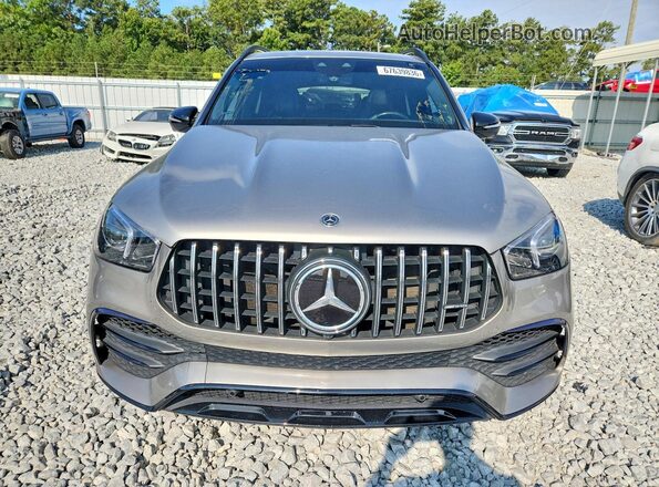 4JGFB6BBXMA286442 2021 MERCEDES-BENZ GLE Gray Front view