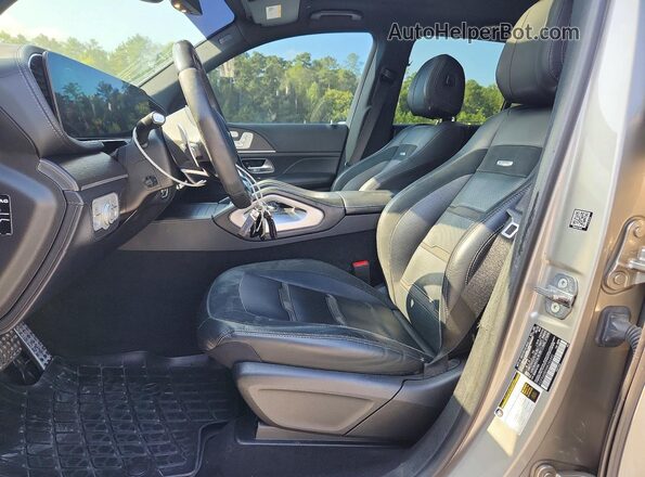4JGFB6BBXMA286442 2021 MERCEDES-BENZ GLE Gray Front interior view