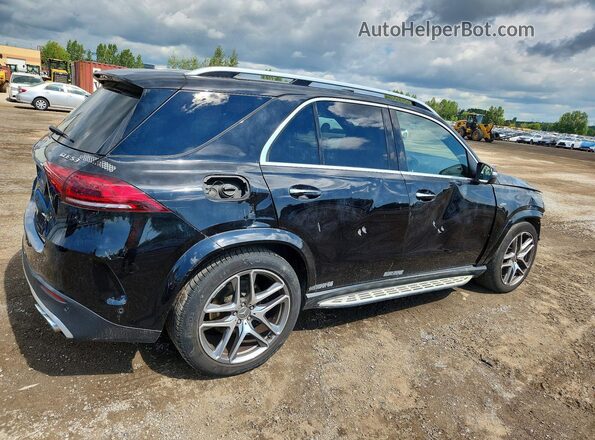 4JGFB6BE4MA525400 2021 MERCEDES-BENZ GLE Black Trasero derecho
