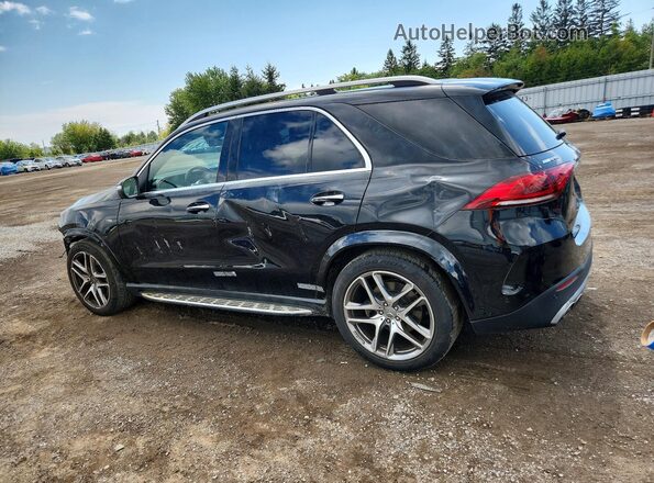 4JGFB6BE4MA525400 2021 MERCEDES-BENZ GLE Black Trasero izquierdo