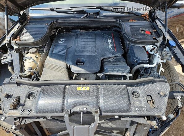4JGFB6BE4MA525400 2021 MERCEDES-BENZ GLE Black Vista del compartimento del motor