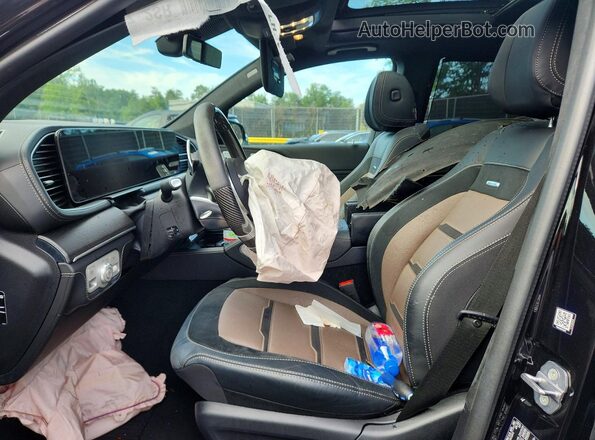 4JGFB8KB5MA308228 2021 MERCEDES-BENZ GLE Черный Вид салона спереди