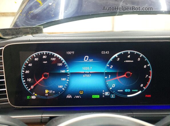 4JGFD6BB1MA248205 2021 MERCEDES-BENZ GLE Black Սարքավորումների վահանակի տեսք