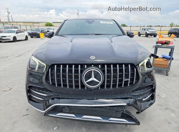 4JGFD6BB1MA371938 2021 MERCEDES-BENZ GLE Black Front view