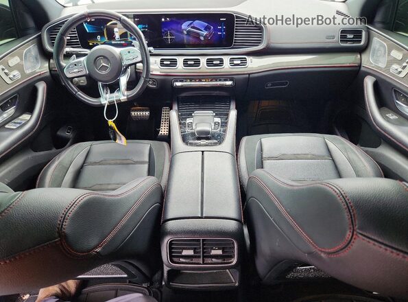 4JGFD6BB1MA371938 2021 MERCEDES-BENZ GLE Black Dashboard view