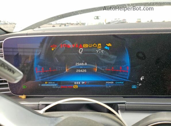 4JGFD6BB1RB124100 2024 MERCEDES-BENZ GLE Серый Вид щитка приборов