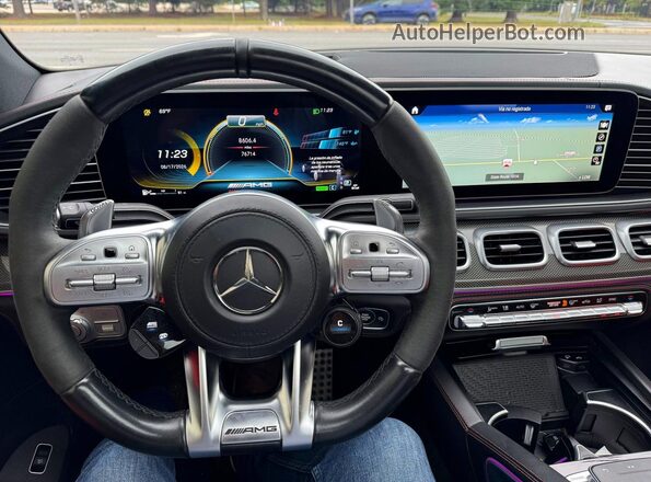 4JGFD6BB3PA855159 2023 MERCEDES-BENZ GLE Black Widok wnętrza z przodu