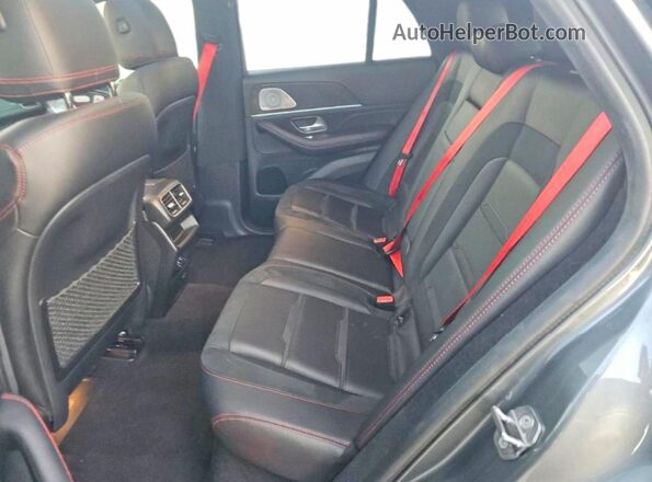 4JGFD6BB6MA387522 2021 MERCEDES-BENZ GLE Gray უკანა ხედი