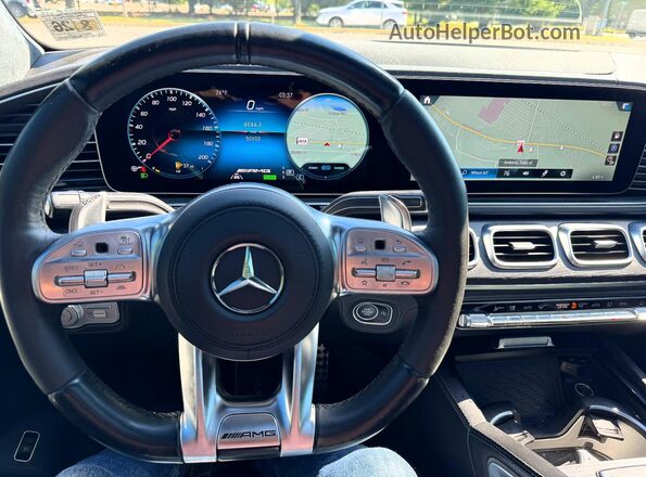 4JGFD8KB1MA432037 2021 MERCEDES-BENZ GLE Black Widok zestawu wskaźników