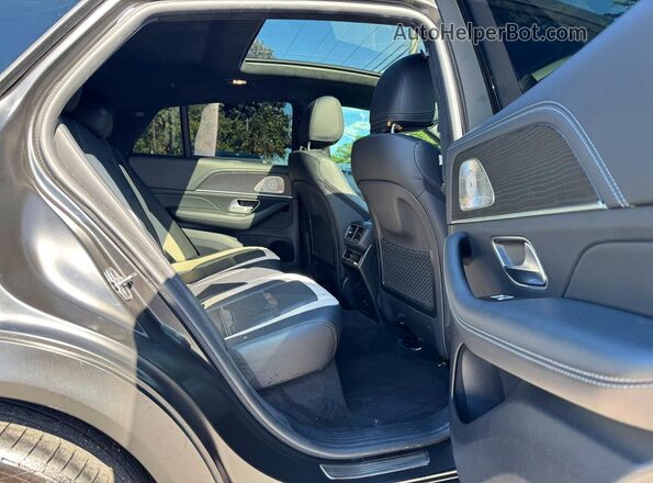 4JGFD8KB1MA432037 2021 MERCEDES-BENZ GLE Black Widok z tyłu