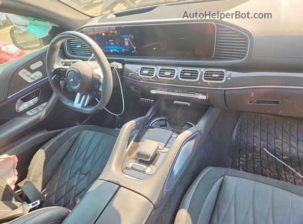 4JGFD8KB1RB206114 2024 MERCEDES-BENZ GLE Black Dashboard view