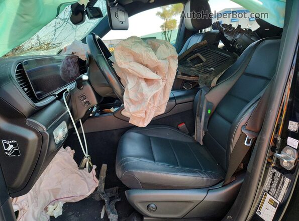 4JGFF5KE1MA354541 2021 MERCEDES-BENZ GLS Black Вид салону спереду