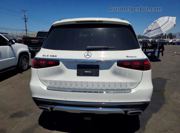 4JGFF5KE1RB209243 2024 MERCEDES-BENZ GLS Белый Вид сзади