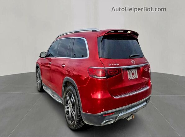 4JGFF5KE3LA119590 2020 MERCEDES-BENZ GLS-CLASS Burgundy Delantero derecho