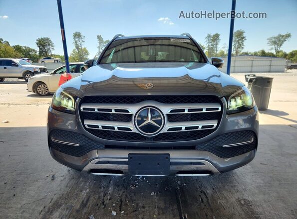 4JGFF5KE3MA380140 2021 MERCEDES-BENZ GLS Gray წინა ხედი